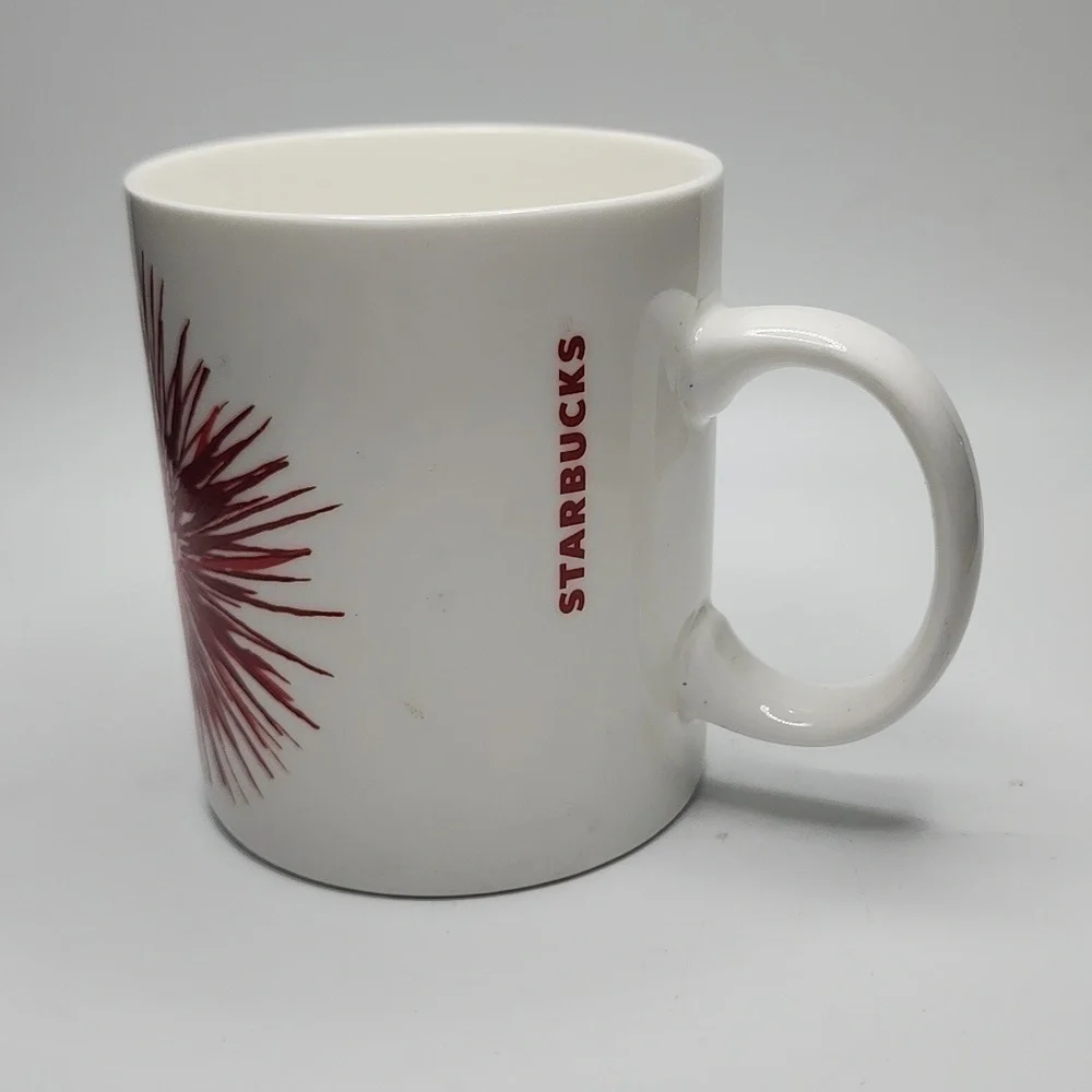 Starbucks Starburst Fireworks Coffee Tea  Mug 2014